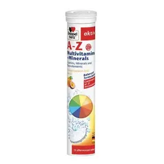 Viên Sủi Vitamin Khoáng Chất A-Z Fizz Doppelherz Đức - Hỗ Trợ Năng Lượng và Tăng Cường Đề Kháng, 13 Viên Sủi Nhập Khẩu