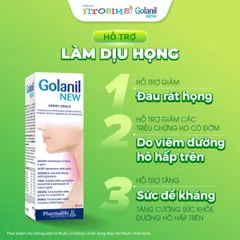 Xịt Họng Fitobimbi Golanil New - Hỗ Trợ Giảm Ho, Làm Dịu Họng Từ Thiên Nhiên, Dành Cho Người Trưởng Thành - 30ml