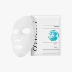 Mặt Nạ Dưỡng Ẩm Collamelt Vemontes - Hộp 5 Chiếc Hỗ Trợ Cấp Ẩm, Tăng Độ Đàn Hồi và Làm Da Căng Bóng
