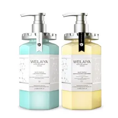 Bộ Dầu Gội Xả Phục Hồi Weilaiya Nấm Truffle Trắng - Độ ẩm và Bồng bềnh cho Tóc Khô, Hư Tổn, 450ml