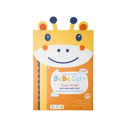 Canxi Sữa Hữu Cơ Bebe Cal+ 10ml - Bổ Sung Canxi Cho Bé, Phát Triển Xương Răng Chắc Khỏe, Tăng Chiều Cao, Hỗ Trợ Sức Khỏe Trẻ Em