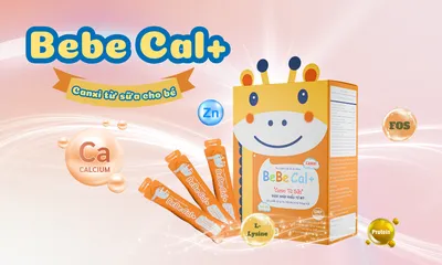 Canxi Sữa Hữu Cơ Bebe Cal+ 10ml - Bổ Sung Canxi Cho Bé, Phát Triển Xương Răng Chắc Khỏe, Tăng Chiều Cao, Hỗ Trợ Sức Khỏe Trẻ Em