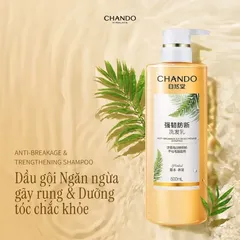 Dầu Gội Chando Himalaya Ngăn Gãy Rụng & Phục Hồi Tóc - Chai 600ml Dưỡng Tóc Chắc Khỏe, Chống Rụng, Phù Hợp Da Đầu Nhạy Cảm