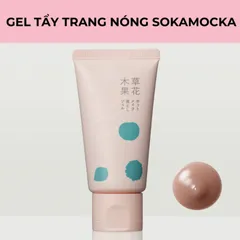 Gel Tẩy Trang Nóng SokaMocka Nhật Bản - Làm Sạch Sâu, Cảm Giác Ấm Dịu, Tẩy Trang Makeup Hiệu Quả, Da Mềm Mịn 150g