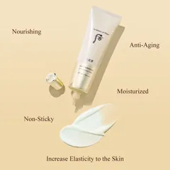Kem Chống Nắng The Whoo Gong Jin Hyang SPF50+ - Kem Dưỡng Da Chống Nhăn, Bảo Vệ UV, Phù Hợp Mọi Loại Da