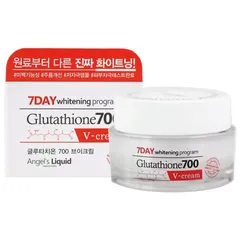 Kem Dưỡng Trắng Da 7 Day Tone-up Program Glutathione 700 V-Cream - Mờ Thâm Nám, Cải Thiện Tông Màu Da - Angel's Liquid Hàn Quốc