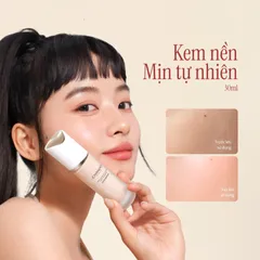 Kem Nền Chando Himalaya Long-Lasting Matte Foundation - Kiềm Dầu, Che Phủ Tốt, Lớp Nền Tự Nhiên, Thích Hợp Da Dầu 30ml