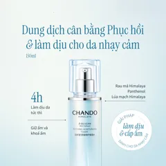 Nước Hoa Hồng Chando Himalaya 150ml - Toner Dưỡng Da Nhạy Cảm, Cấp Ẩm Và Làm Dịu Da Tự Nhiên