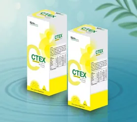 Siro Hỗ Trợ Bổ Sung Canxi và Vitamin D3 Ctex KenPharma 125ml - Phát Triển Răng và Hệ Xương Cho Trẻ Em và Người Lớn