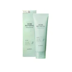 Sữa Rửa Mặt Bạc Hà Trà Xanh Dr.Pepti Herb Blending 110ml - Làm Sạch Nhẹ Nhàng, Ngăn Tiết Dầu, Phù Hợp Với Mọi Loại Da