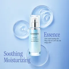 Tinh Chất Dưỡng Ẩm Phục Hồi Da Chando Himalaya - Soothing Moisturizing Essence 45ml Cho Da Nhạy Cảm, Thiếu Nước, Mềm Mại, Tươi Tắn