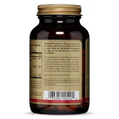 Viên uống bổ sung khoáng chất Solgar Calcium Magnesium Plus Zinc - Hỗ trợ xương, răng chắc khỏe, 100 viên nhập khẩu Mỹ