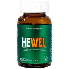 Viên uống Hewel Tăng Cường Chức Năng Gan tự nhiên - Hỗ trợ giải độc và bảo vệ gan, Hộp 30 viên từ Ecogreen