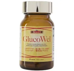 Viên Uống Hỗ Trợ Đường Huyết Waki Bewel Glucowel - Giảm Lượng Đường Trong Máu Từ Chiết Xuất Thiên Nhiên, 45 Viên Nhật Bản