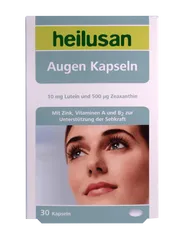 Viên uống hỗ trợ thị lực Heilusan Augen Kapseln - Bổ mắt chống oxy hóa, cải thiện thị lực, 30 viên nhập khẩu