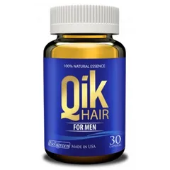 Viên uống Qik Hair For Men - Hỗ trợ giảm rụng tóc, hói đầu cho nam giới, chứa tinh chất thiên nhiên, tăng trưởng tóc chắc khỏe