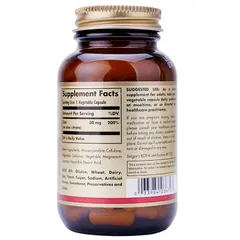 Viên Uống Solgar Zinc Citrate 30mg - Hỗ Trợ Bổ Sung Kẽm Giúp Tăng Cường Sức Đề Kháng Và Làm Đẹp Da, Hộp 100 Viên