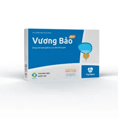 Viên uống Vương Bảo Thái Minh cho nam giới - Hỗ trợ sức khỏe tuyến tiền liệt từ thảo mộc tự nhiên - Hộp 20 viên