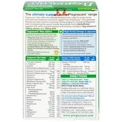 Viên Vitamin Bà Bầu Pregnacare Max Omega 3 DHA Vitabiotics - Bổ Sung Dinh Dưỡng Tốt Nhất Cho Mẹ và Thai Nhi, Hộp 84 Viên