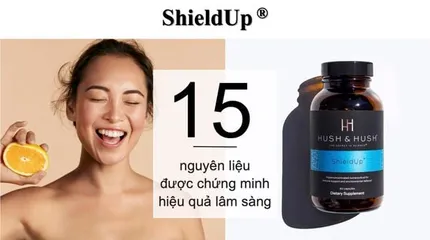 Viên uống chống nắng Hush & Hush Shield Up 60 viên của Mỹ
