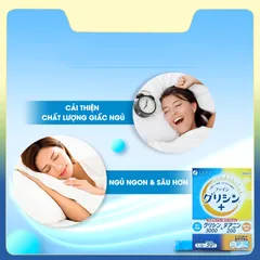Bột Uống Hỗ Trợ Giấc Ngủ Fine Japan Glycine & Theanine - Giúp Ngủ Sâu, Giảm Căng Thẳng, Hộp 30 Gói Pha Uống Hương Chanh Dễ Uống
