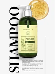 Cặp Dầu Gội Xả Gừng Xanh Detox Weilaiya Luxury 420ml & 200ml - Giúp Tóc Mềm Mượt, Sáng Bóng & Hỗ Trợ Mọc Tóc Khỏe Mạnh