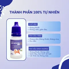 Dầu Nhỏ Tai Bảo Nhĩ Vương Drop 10ml - Hỗ Trợ Giảm Viêm, Nấm, Cải Thiện Nghe Rõ Và Thông Thoáng Lỗ Tai