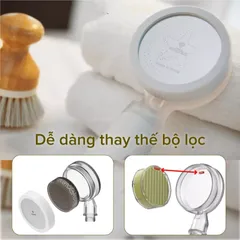 Đầu Vòi Hoa Sen Tăng Áp Ionpolis - Bộ Lọc Nước Đa Tầng, Tiết Kiệm Nước, Trải Nghiệm Tắm Sạch Sâu và Dễ Chịu