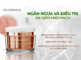 Kem Dưỡng Dr.Grandel Couperose Expert Cream 50ml - Chăm sóc Da Giãn Mao Mạch, Giảm Mẩn Đỏ, Tái Tạo Hàng Rào Bảo Vệ Da