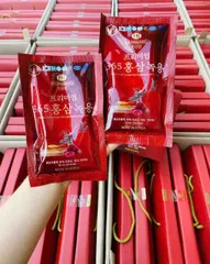 Nước Hồng Sâm Nhung Hươu Linh Chi 365 Hàn Quốc - Giàu Dưỡng Chất Bồi Bổ Sức Khỏe và Tăng Đề Kháng - Hộp 60 Gói 70ml