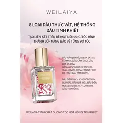 Tinh Dầu Dưỡng Tóc Weilaiya Đức Chiết Xuất Cánh Hoa Hồng - Phục Hồi Tóc Hư Tổn, Giúp Tóc Bóng Mượt, Phù Hợp Với Tóc Khô Xơ