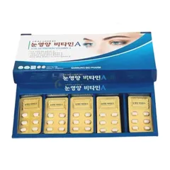 Viên Uống Hỗ Trợ Thị Lực SAMSUNG BIO PHARM Eye Nutrition Vitamin A - Bổ Sung Vitamin A, C, B2 Cho Mắt Khỏe, Giảm Mỏi Mắt, 120 Viên