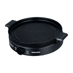 Bếp Điện Từ Đa Năng Nagakawa NAG0716 - 2000W, 9 Mức Nấu, Tích Hợp BBQ & Tặng Kèm Nồi Lẩu, Vỉ Nướng Nguyên Khối