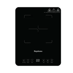 Bếp Điện Từ Nagakawa NAG0714 - Công Suất 2000W, Mặt Kính Chịu Lực, 10 Mức Điều Chỉnh, Tặng Kèm Nồi Lẩu Inox Tiện Dụng