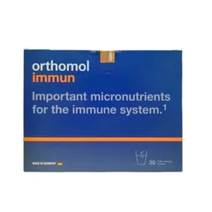 Dung dịch uống tăng cường miễn dịch Orthomol Immun - Hỗ trợ vitamin và khoáng chất cho sức khỏe hệ miễn dịch, 30 lọ 20ml