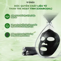 Hộp 10 Mặt Nạ Tràm Trà BNBG Vita Tea Tree Healing - Dưỡng Ẩm, Giảm Mụn, Làm Sáng Da cho Mọi Loại Da