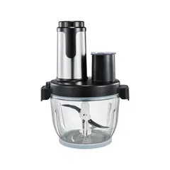 Máy Xay Thịt Đa Năng Nagakawa NAG0822 350W - 6 Chức Năng Xay, Thái, Băm, Đánh Trứng, Bóc Tỏi, Cối Thủy Tinh 2L