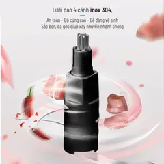Máy Xay Thịt Nagakawa NAG0812 - Công Suất 400W, Cối Thủy Tinh Bền Đẹp, Lưỡi Dao Inox 304, Dễ Dàng Vệ Sinh, Thích Hợp Xay Thịt, Rau Củ, Gia Vị