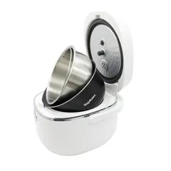 Nồi cơm điện cảm ứng Nagakawa NAG0136 1.2L - 10 chương trình nấu tiện lợi, chế độ giảm tinh bột cho bữa ăn lành mạnh