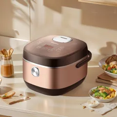 Nồi cơm điện đa năng Nagakawa NER5558 1.8L - Công suất 900W, 10 chế độ nấu, chống dính Teflon, tiện lợi cho gia đình 4-6 người
