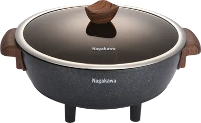 Nồi Lẩu Điện 2 Ngăn Nagakawa NAG1906 1500W - Đa Chức Năng Nấu Lẩu, Xào, Luộc Tiết Kiệm Thời Gian và Điện Năng