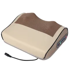 Gối Massage Hồng Ngoại Okato MS20 - 24W, 20 Viên Bi, Giúp Thư Giãn và Lưu Thông Máu, Tính Năng Đảo Chiều, 3 Cấp Độ Massage