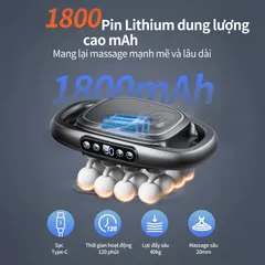 Máy Massage Toàn Thân Cầm Tay 16 Đầu Công Suất 35W - Thiết Bị Chăm Sóc Sức Khỏe Hiện Đại, Massage Đa Điểm Tại Nhà