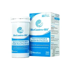 Men vi sinh BioGastro IBS - Hỗ trợ bổ sung lợi khuẩn cho người lớn và trẻ em trên 6 tuổi, cải thiện sức khỏe tiêu hóa tự nhiên