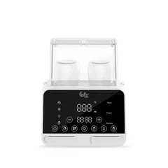 Máy Hâm Sữa và Tiệt Trùng Fatzbaby Duo 9 FB3095KB - Hâm Nóng 2 Bình Đồng Thời, Thiết Kế Thông Minh, Tiện Lợi Cho Mẹ Bỉm Sữa