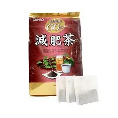 Trà Giảm Mỡ Bụng Genpi Tea Orihiro - Hỗ Trợ Giảm Cân Từ Thiên Nhiên, 60 Gói Tiện Lợi Cho Sức Khỏe