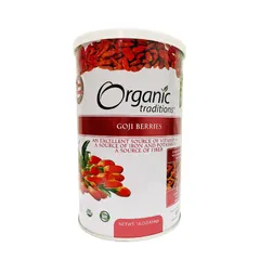 Hạt Kỷ Tử Organic Goji Berries 454G - Siêu thực phẩm bổ dưỡng hỗ trợ sức khỏe, tăng cường miễn dịch và cải thiện thị lực.