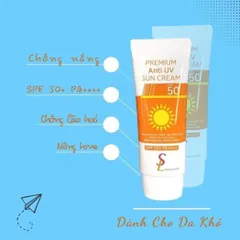 Kem chống nắng SL Smile Leader 60ml - bảo vệ da hiệu quả, cấp ẩm, chiết xuất thiên nhiên, phù hợp mọi loại da, sản phẩm Hàn Quốc