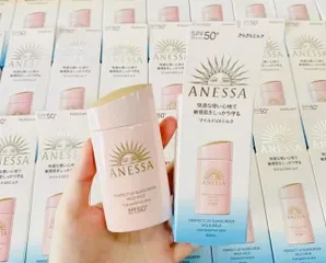 Sữa Chống Nắng Anessa Mild Milk Da Nhạy Cảm Nhật Bản 60ml - SPF50+ PA++++, Dành Cho Da Nhạy Cảm, Bảo Vệ Tối Ưu, Tiện Dụng