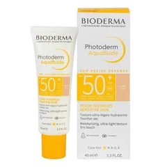Kcn_ Kem Chống Nắng Bioderma Photoderm Aquafluid Sun Active Defense Spf50+ 40ml